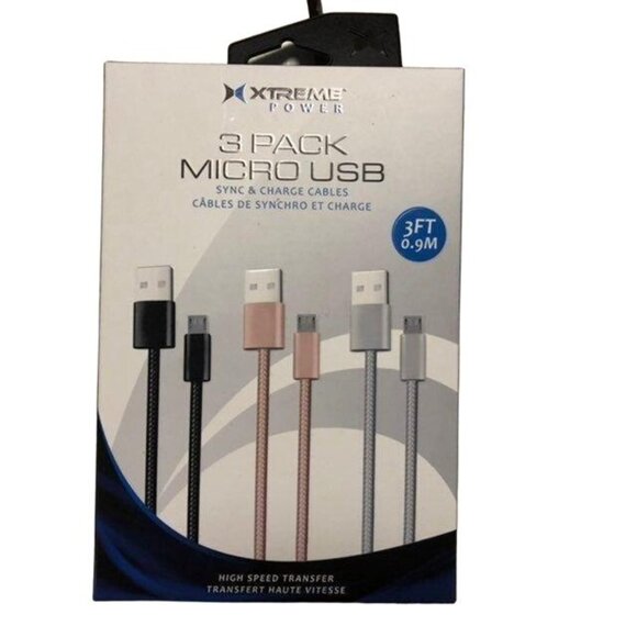 3 Pack Micro USB Chargers - Picture 4 of 4
